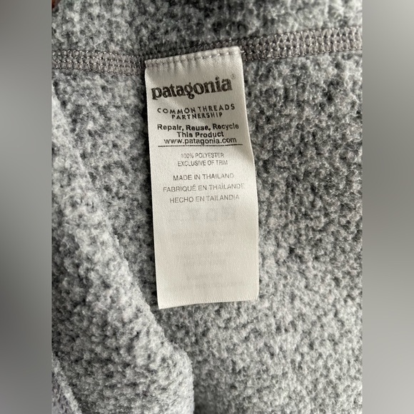 Women’s Patagonia Better Sweater Pullover 3/4 Zip EUC - Picture 4 of 7